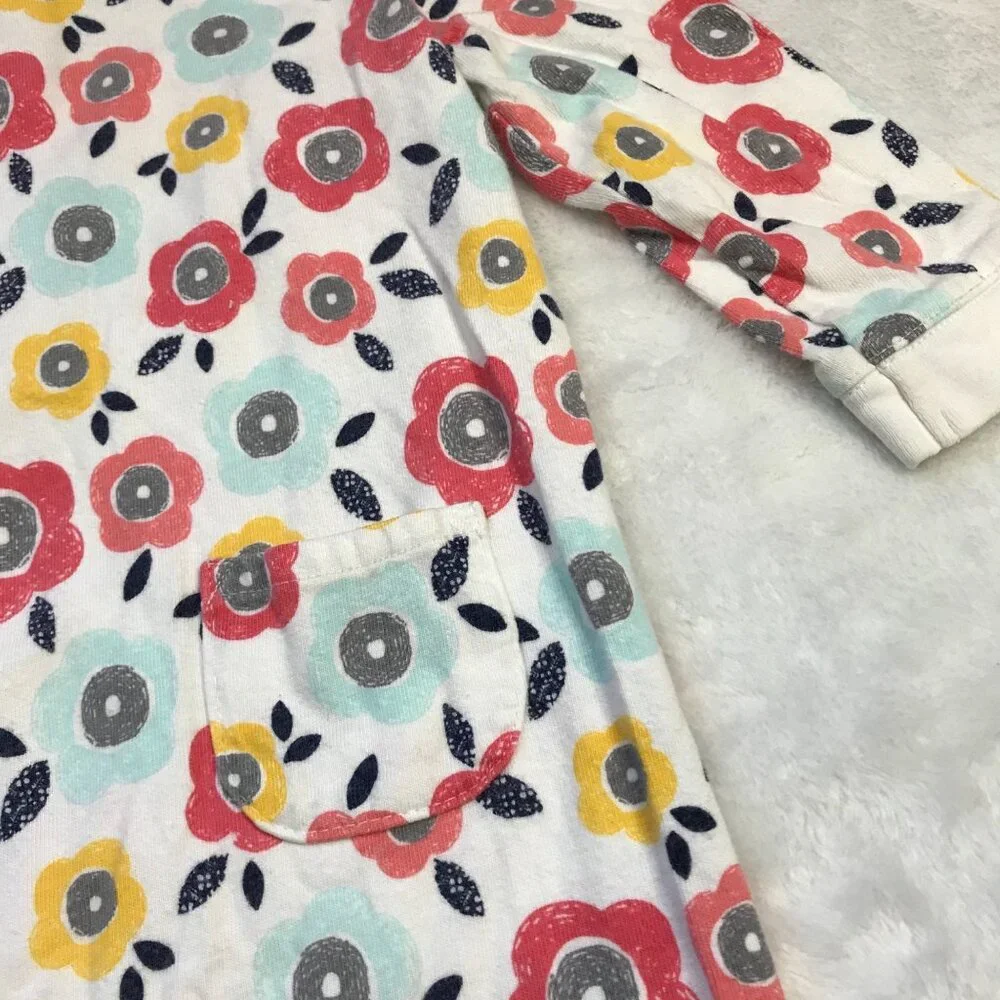 Gymboree Knit One Piece Outfit Baby Size‎ 12-18M Multicolor Floral Print Cotton